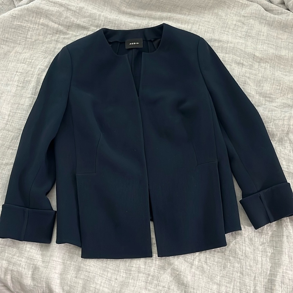 Akris Navy Blazer